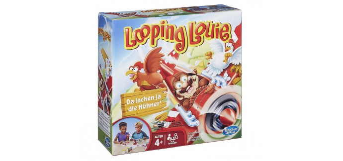Amazon: Jeu de société Hasbro Looping Louie à 31,40€