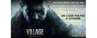 Ciné Média: 1 jeu vidéo PS4/PS5 "Resident Evil Village" à gagner