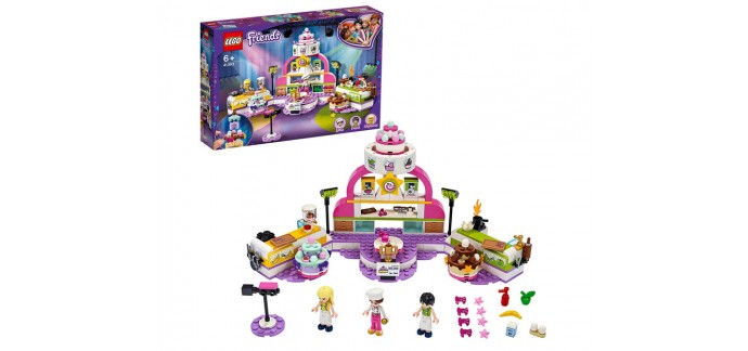Amazon: LEGO Friends Le Concours de pâtisserie - 41393 à 31,99€