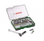 Amazon: Jeu d'embouts de vissage et à cliquet Bosch - 27 pièces à 13,59€