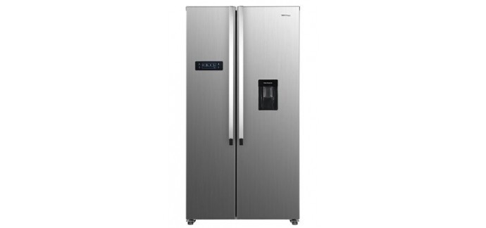 Darty: Refrigerateur américain TECNOLEC TSBS95SL 529L à 599€