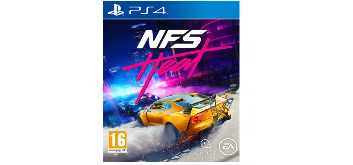 Amazon: Need for Speed Heat pour PS4 à 22,99€
