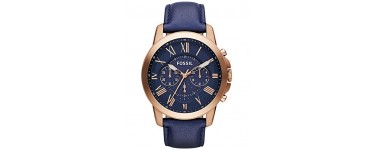 Amazon: Montre chronographe Fossil FS4835 pour Homme avec bracelet en cuir à 110,26€