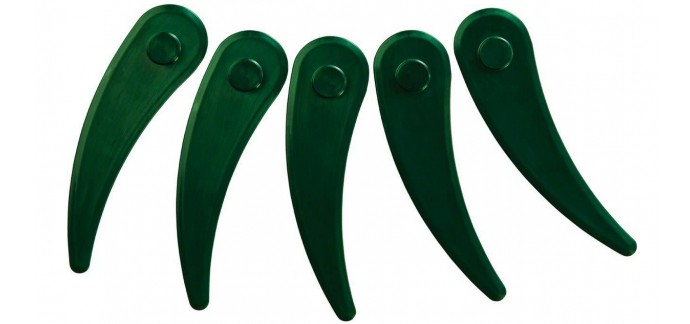 Amazon: Set de 5 lames pour coupe-bordures Bosch art 23-18 li à 2,42€