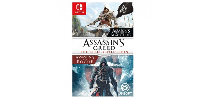 Amazon: Compilation Assassin's Creed : The Rebel Collection sur Nintendo Switch à 27,04€