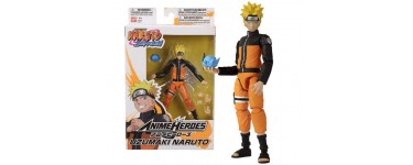 Amazon: Figurine Bandai Anime Heroes Naruto Uzumaki à 16,28€