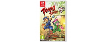 Amazon: Jeu Tanuki Justice pour Nintendo Switch à 29,99€