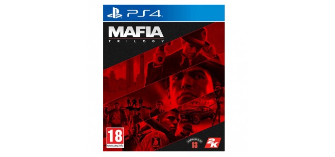 Amazon: Mafia : Trilogy pour PS4 à 19,99€