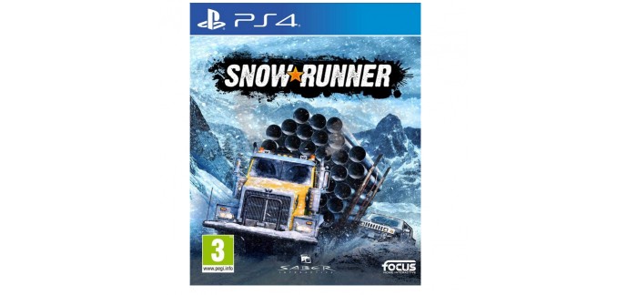 Amazon: Snowrunner Edition Standard sur PS4 à 38,75€