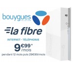 Bouygues Telecom: Abonnement Internet Bbox Fit Fibre 400Mb/s ↓ et ↑ + appels illimités vers les fixes à 9,99€/mois