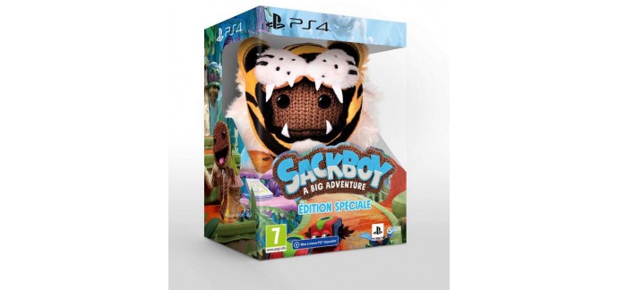 Amazon: Sackboy A Big Adventure! Edition Spéciale sur PS4 à 59,99€ 