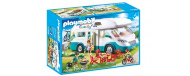 Amazon: Playmobil Famille et Camping-Car - 70088 à 29,82€