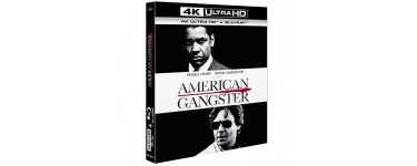 Amazon: American Gangster en 4K Ultra HD + Blu-Ray à 10€