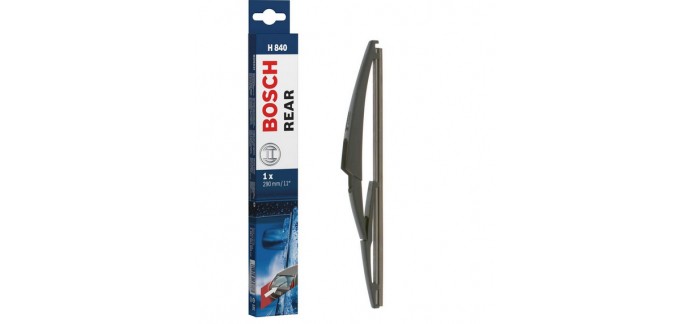 Amazon: Balai d'essuie–glace arrière Bosch Rear: H840 à 5,99€