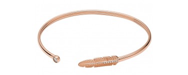 Amazon: Bracelet Femme Fossil en Acier Inoxydable, Or Rose - JF03670791 à 24€