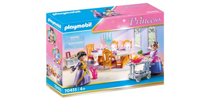 Amazon: Playmobil Salle à manger royale - 70455 à 9,43€