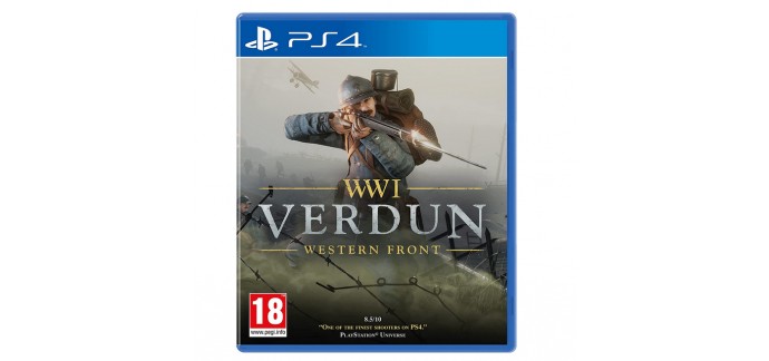 Amazon: WWI Verdun Western Front pour PS4 à 14,99€