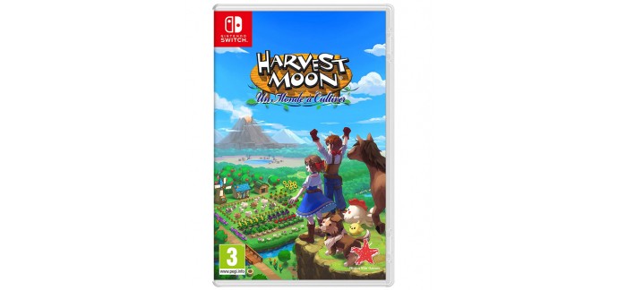 Amazon: Harvest Moon : un monde à cultiver sur Nintendo Switch à 26,99€