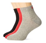 Amazon: Lot de 3 paires de chaussettes PUMA Quarter Plain - Adulte à 5,47€