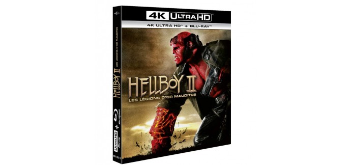 Amazon: Hellboy II, Les légions d'or maudites en 4K Ultra HD + Blu-Ray à 10€
