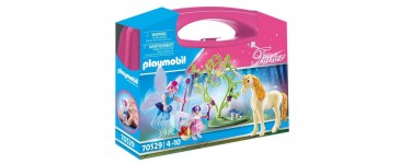 Amazon: Playmobil Valisette Fées et licorne - 70529 à 13,60€