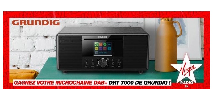 Virgin Radio: 1 microchaine Grundig à gagner