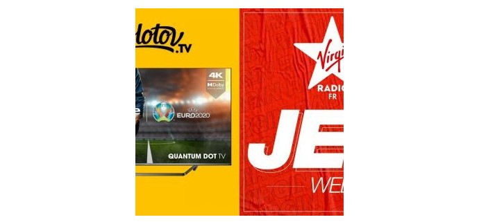 Virgin Radio: 1 pack TV Hisense QLED 4K + 1 abonnement d'un an à Molotov Extended à gagner