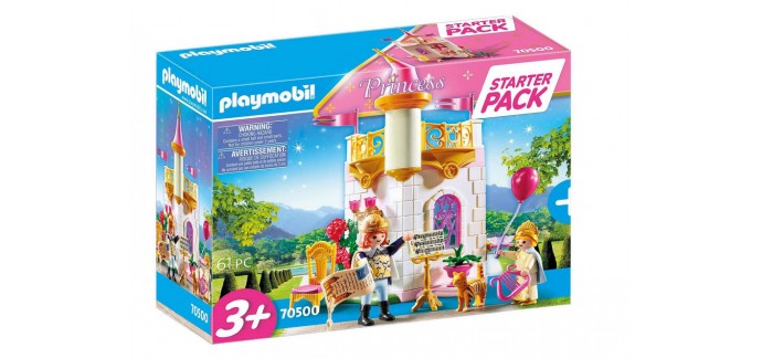 Amazon: Playmobil Starter Pack Tourelle Royale - 70500 à 10,31€