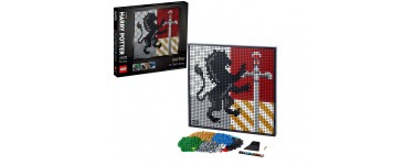 Amazon: LEGO Art Harry Potter Les blasons de Poudlard - 31201 à 80,01€