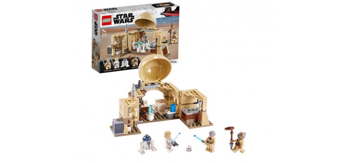 Amazon: LEGO Star Wars La cabane d’Obi-Wan - 75270 à 26,99€