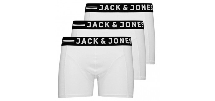 Amazon: Lot de 3 boxers homme Jack & Jones (Taille S) à 12,64€ 