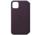 Amazon: Apple Étui Folio en Cuir pour iPhone 11 Pro Max - Aubergine à 73,09€
