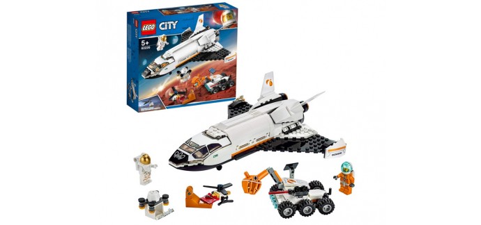Amazon: LEGO City La Navette Spatiale - 60226 à 19,99€
