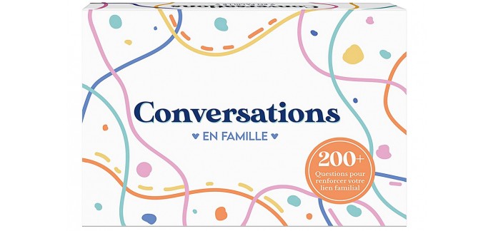 Amazon: Jeu de société Conversations en Famille à 15,99€