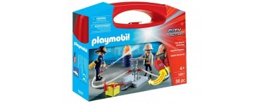 Amazon: Playmobil Valisette Pompier 5651 à 8,67€