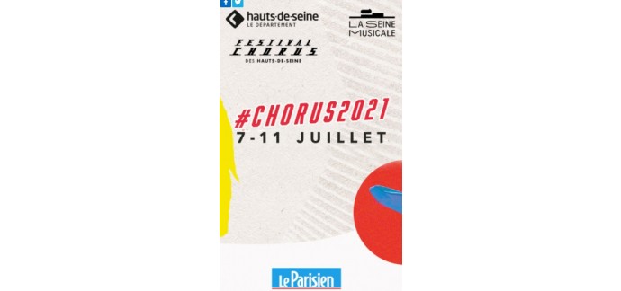 Le Parisien: 1 lot de 2 pass pour le Festival Chorus le 11 juillet dans les Hauts-de-Seine à gagner