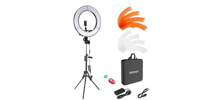 Amazon: Kit éclairage Neewer 48cm pour Photo, Vidéo à 95,99€