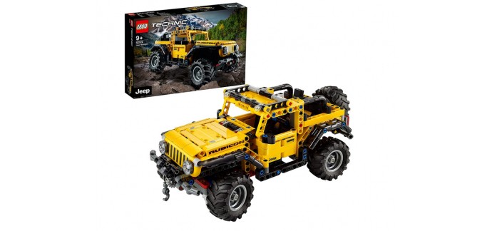 Amazon: LEGO Technic Jeep Wrangler - 42122 à 42,56€