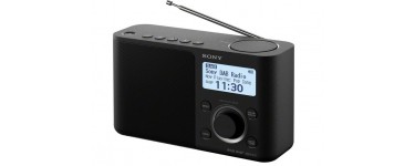 Amazon: Radio Portable Digitale Sony XDR-S61DB - DAB+/ FM RDS - Noir à 113,99€