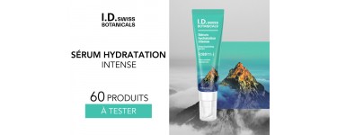 Mon Vanity Idéal: 60 produits de soins Crème éclat hydratante I.D Swiss Botanicals à tester