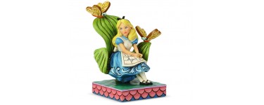 Amazon: Figurine Disney Traditions Alice en résine à 38,70€