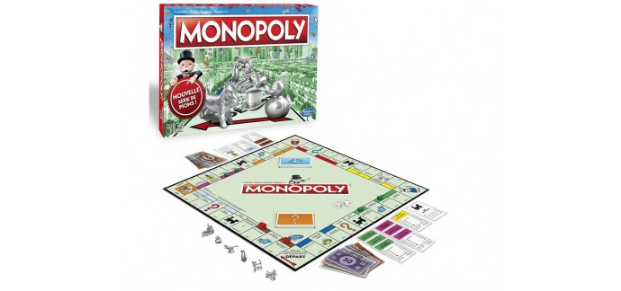 Amazon: Jeu de société Monopoly Classique Refresh à 18,67€