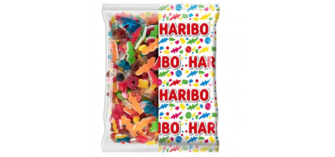 Amazon: Assortiment de Bonbon HARIBO Happy Life 2kg à 9,99€