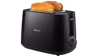 Amazon: Grille-Pain Philips HD2581/90 Noir à 20,99€