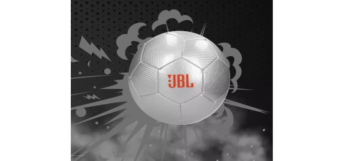 JBL: 1 ballon de foot JBL exclusif offert pour tout achat à partir de 149€