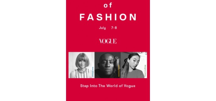 Vogue: Des invitations pour assister en streaming à l'événement "Vogue Forces of Fashion" à gagner