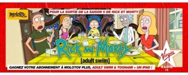 Virgin Radio: 1 lot comportant 1 tablette iPad + 1 abonnement "Molotov Plus" à gagner