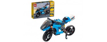 Amazon: LEGO Creator La Super Moto - 31114 à 17,70€