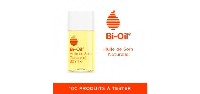 Beauté Test: 100 produits de soins "huile de soin naturelle" Bi-Oil à tester