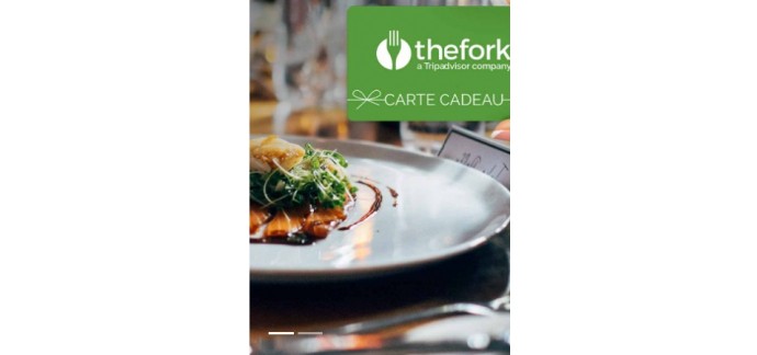 GQ Magazine: 1 carte Cadeau TheFork pour un diner au restaurant à gagner